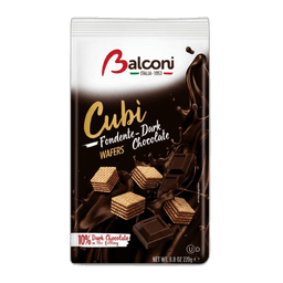 WAFER CUBI' 250G CACAO